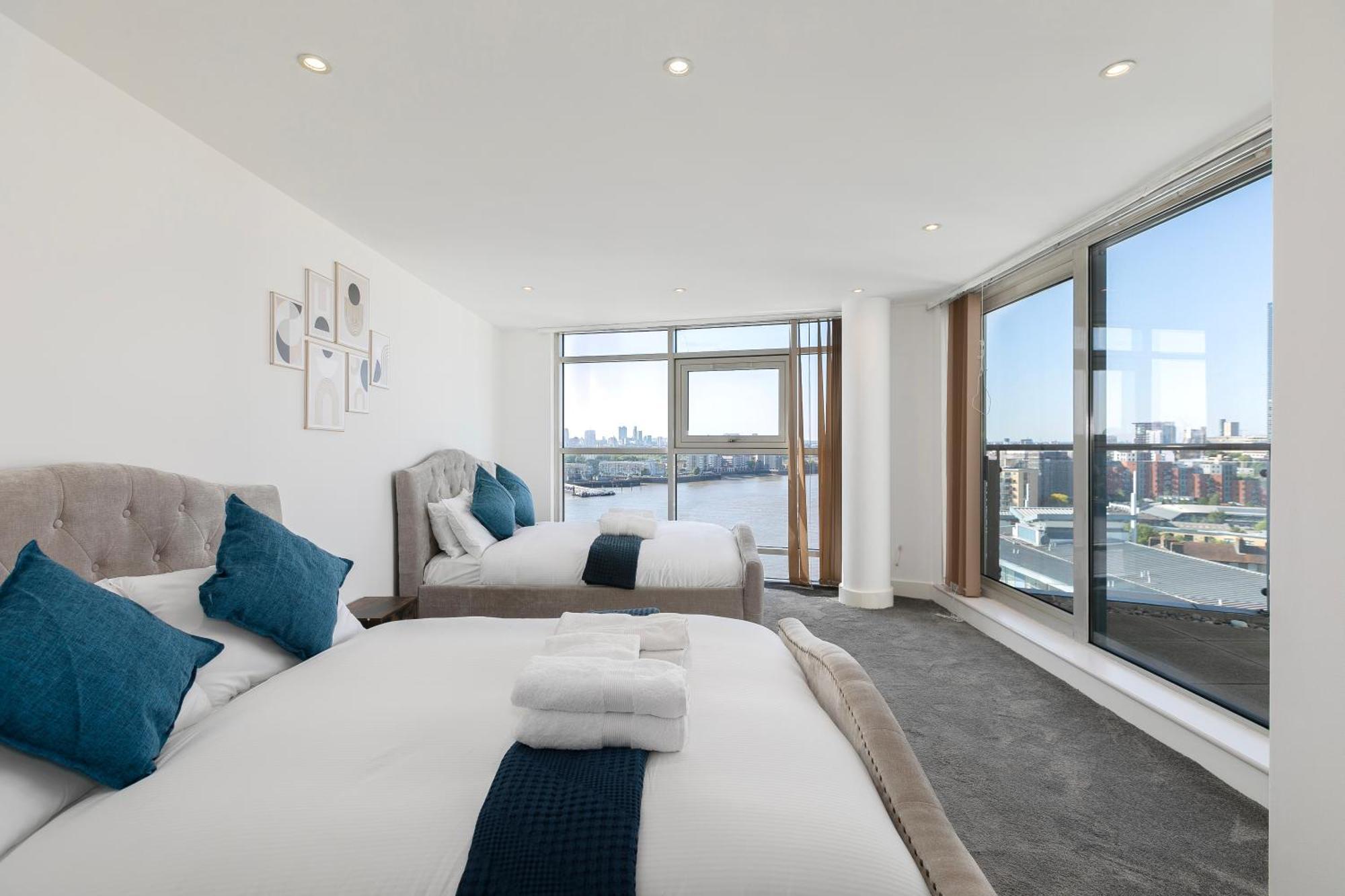 Pics Worthy 2 Bedroom 2 Bath Flat Thames View Sleep 6 Apartamento